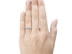 Кольцо из белого золота э4712кц03220907