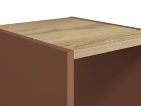 Стеллаж Матис 1-57x162 Терракотовый