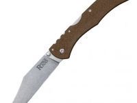 Нож складной Cold Steel Range Boss Flat, сталь 4034SS, рукоять zytel, темно-коричневый