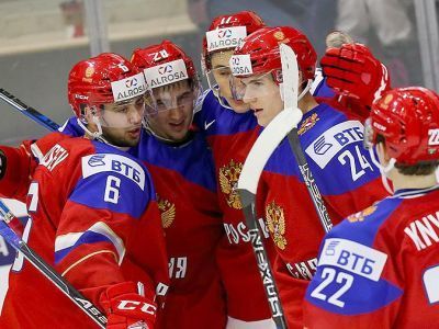 Сборная России сыграет третий матч на ЧМ по хоккею с Чехией
