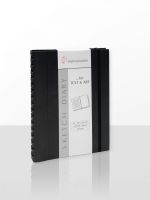 Блокнот-дневник на спирали Hahnemuhle "Sketch diary" А5 60 л 120 г (линейки и чистые)