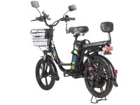 Электровелосипед Eltreco Khan 2, год 2026, цвет Черный