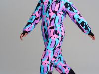 Комбинезон текстильный с полиуретановым покрытием для девочек