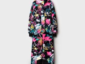 Комбинезон текстильный с полиуретановым покрытием для девочек