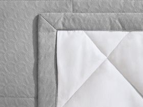 Покрывало Traforo grigio