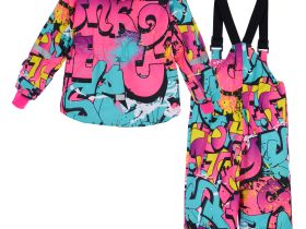 Комплект текстильный с полиуретановым покрытием для девочек: куртка, полукомбинезон