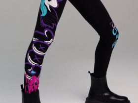 Брюки трикотажные для девочек (легинсы)