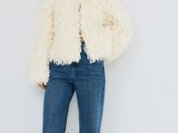 Широкие джинсы с высокой посадкой, Синий