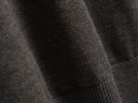 Базовый вязаный джемпер, Коричневый