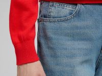 Джемпер-поло из хлопка