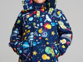 Комплект текстильный с полиуретановым покрытием для мальчиков: куртка, полукомбинезон