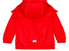 Куртка детская текстильная с полиуретановым покрытием для девочек (ветровка)