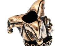 Бусина для темляка Шут, бронза