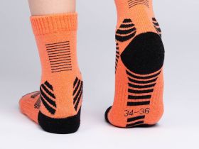 Термоноски трикотажные для девочек (низкие)