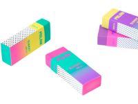 Ластик MILAN SUNSET в картонной обертке