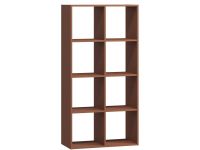 Стеллаж Кейн 1-75x149 Терракотовый