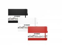 Блокнот для зарисовок Sketchmarker 21х14,8 см 80 л 140 г, твердая обложка Красный пейзаж