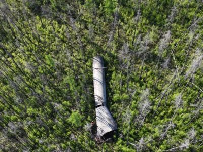 Два фрагмента ракеты-носителя «Союз-2-1б» найдены в Вилюйском районе Якутии