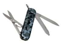 Нож перочинный Victorinox Classic SD Colors, Navy Camouflage, синий камуфляж, 7 функций, 58мм