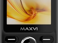 Мобильный телефон Maxvi K15n 4G Black
