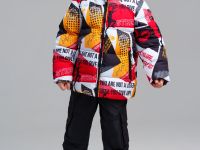 Куртка текстильная с полиуретановым покрытием для мальчиков