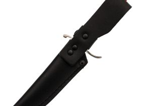 Нож Витязь B5400-2 Разведчик, сталь 9Cr18MoV, рукоять эластомер, красный