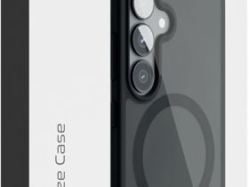 Клип-кейс VLP Lite Hazeс MagSafe для Samsung Galaxy S25 Чёрный