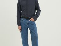 Рубашка из хлопка свободного силуэта