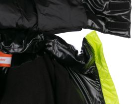 Куртка текстильная с полиуретановым покрытием для девочек