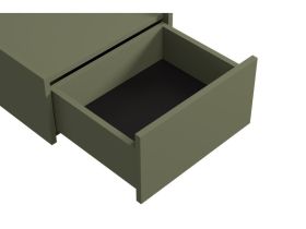 Тумба прикроватная подвесная Дигарс 43x21 Оливковый
