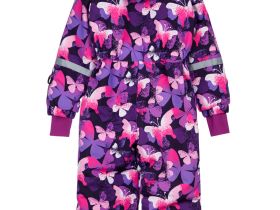 Комбинезон текстильный с полиуретановым покрытием для девочек