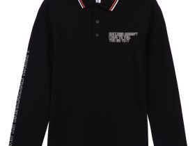 Сорочка трикотажная с воротником поло для мальчиков