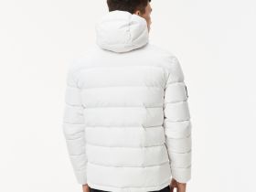 Мужская стёганая куртка Lacoste с капюшоном