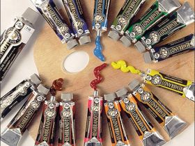 Масло Talens "Rembrandt" 40 мл Кадмий красный средний