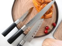 Набор из 3-х кухонных ножей Fissman Minamino
