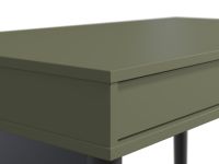 Письменный стол Эльси 100x55 Оливковый/Черный