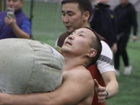 Фоторепортаж. Лучшие моменты первого отборочного турнира на Игры Дыгына