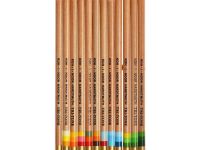 Набор карандашей многоцветных Koh-I-Noor "TRI-TONE 3442" 12 шт, металл.коробка