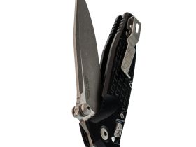 Складной нож Microtech SOCOM Elite Ram-Lok Apocalyptic, сталь M390MK, рукоять Black Frag Aluminium