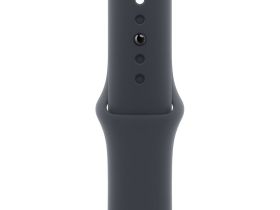 Умные часы Apple Watch SE (2025) 40 мм «Полночь», чёрным спортивным ремешком M/L
