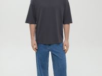 Футболка унисекс из хлопка оверсайз силуэта