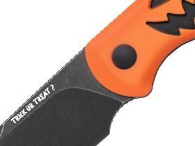 Туристический нож Kizer Drop BearFix Halloween, сталь 14C28N, рукоять G10, оранжевый, ограниченное издание