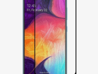 Защитное стекло Glass PRO для Samsung Galaxy A34 антибликовое (черная рамка)