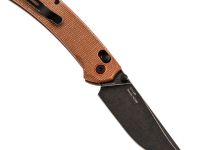 Складной нож SRM Asika 411L-MN, сталь 14C28N, рукоять микарта