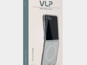 Чехол VLP Puro Case MagSafe для Galaxy Z Flip8 прозрачный