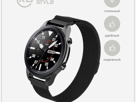 Ремешок Red Line для умных часов 22 мм Чёрный