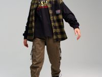 Брюки текстильные утепленные флисом для мальчиков