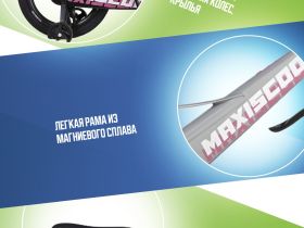 Детский велосипед Maxiscoo Space Deluxe 18, год 2025, цвет Серый