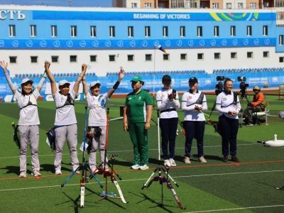 Девушки сборной Якутии отличились бронзой игр «Дети Азии» по стрельбе из лука