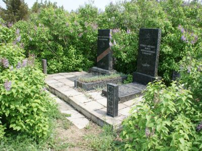 Братская могила партизан гражданской войны и советских воинов